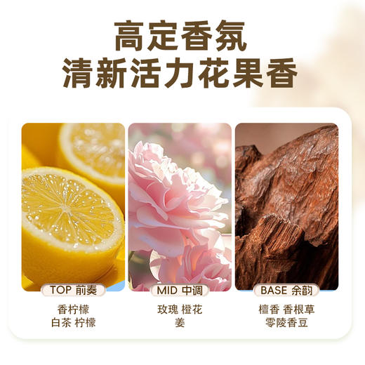 蔬果园 生姜香柠檬精油洗发乳800g 商品图3