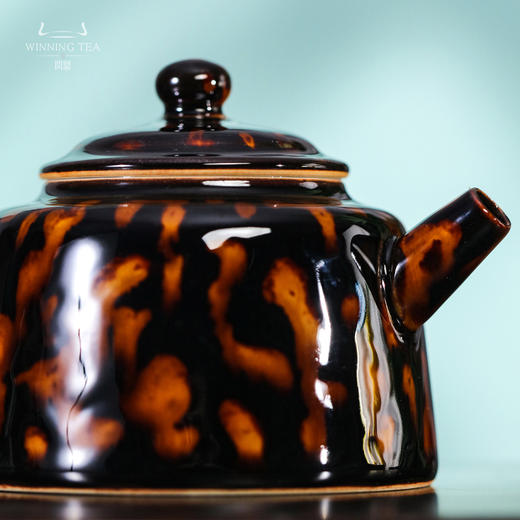 问鼎虎斑天目金钟壶 商品图2