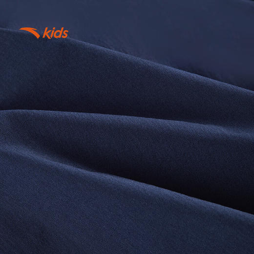 安踏儿童裤子男大童2025夏季舒适透气宽松梭织五分裤352538501 商品图4