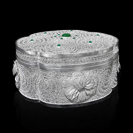 子佩集S999银手工银花丝【天香翠影银花丝锦盒】大师工坊原创设计【TXCYYHS】2506 商品图5