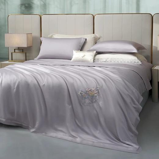 whinny/惠谊 清凉天丝™空调被秋丰白玉可水洗桑蚕丝夏被 雨露麻 商品图2