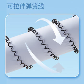 齐心(Comix)0.5mm黑色耐用型中性台笔 柜台粘帖台式中性笔 办公文具 GP308 单支装 商品图1