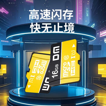 DM大迈 16GB TF（MicroSD）存储卡 黄卡 C10 手机行车记录仪监控摄像头专用高速内存卡 商品图5
