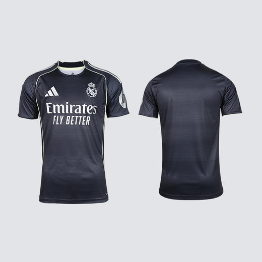 小李子ADIDAS阿迪达斯25/26赛季皇马球迷版客场球衣成人男JJ4182【加印号码臂章 联系客服】 商品图4