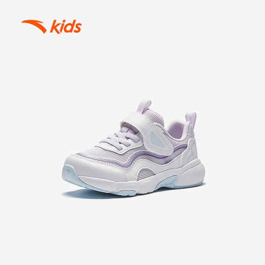安踏儿童运动鞋女小童跑鞋2025秋季宽宽鞋2.0跑步鞋322539909 商品图0