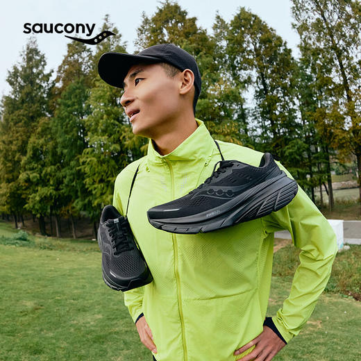 Saucony索康尼 向导18男女款轻便稳定缓震舒适透气运动跑步鞋 商品图1