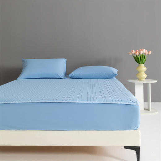 自然凉感夏床垫 | 亚*朵酒店同款 创新床笠设计 稳包裹不移位 A类母婴级面料 3A级抗菌 可水洗机洗 商品图8