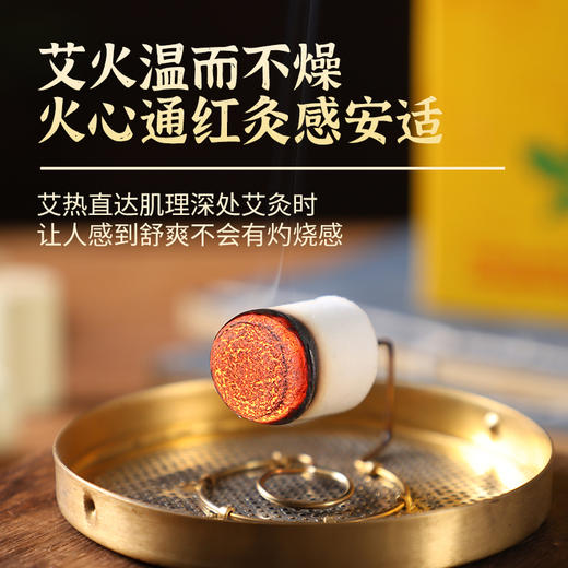神农艾草神农宛陈年金艾柱54粒装 商品图2