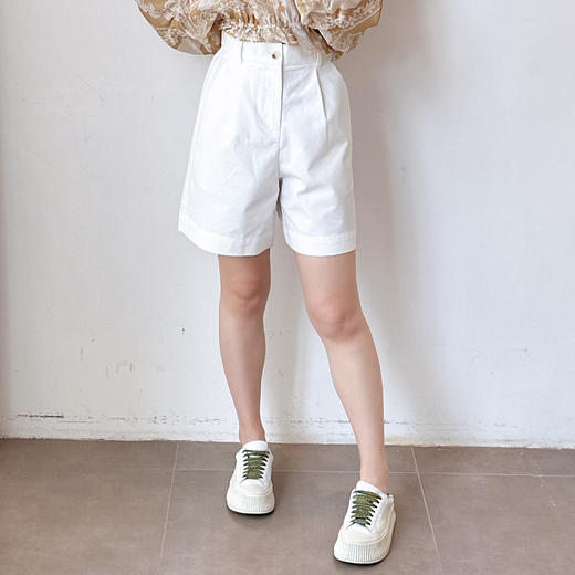 夏薄款直筒裤休闲阔腿短裤 商品图0