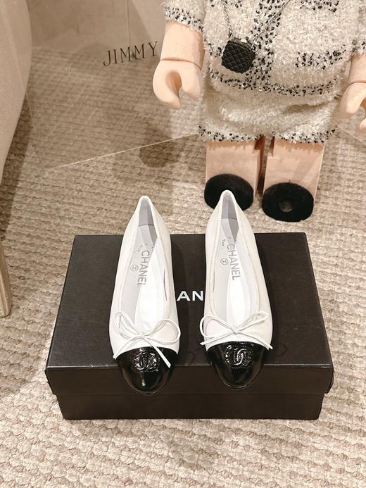 香奈儿 25Fw早春最新配色小香蝴蝶结芭蕾舞平底单鞋（HC） 商品图11