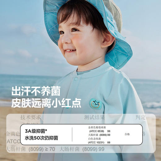 【UPF50+】迷你巴拉男童女童夏季轻薄速干防晒衣原纱防晒外套 商品图4