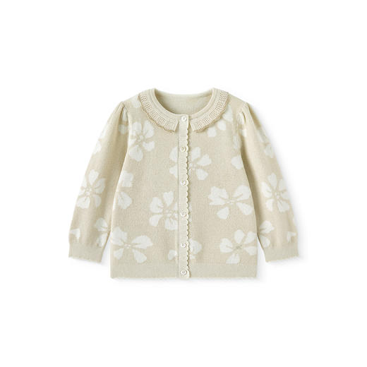 【商场同款】英氏童装外套秋季新款时尚百搭针织开衫休闲上衣女童 商品图4