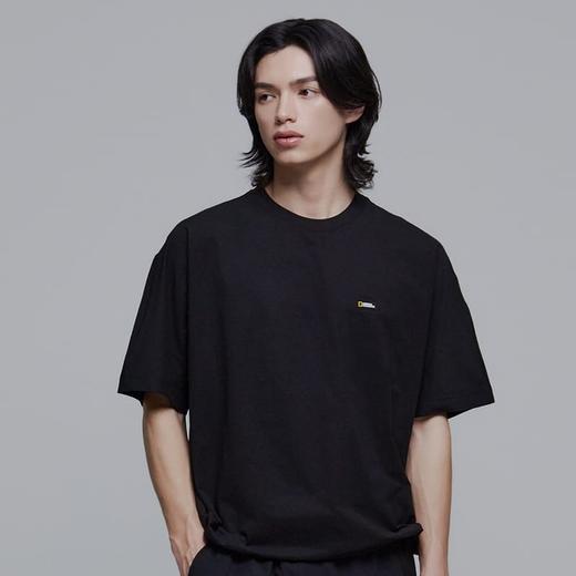 NAT1ONAL GEOCRAPH1C 国家D理 韩单 小标圆领T恤 TX548 商品图1