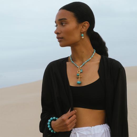 北京仓｜Chan Luu-Alexandria-绿松石 项链［美国设计师］ 商品图1