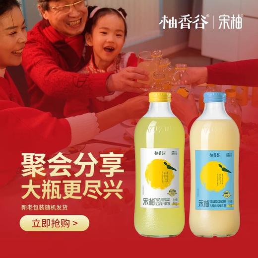 柚香谷双柚汁玻璃瓶1L*6瓶 商品图2
