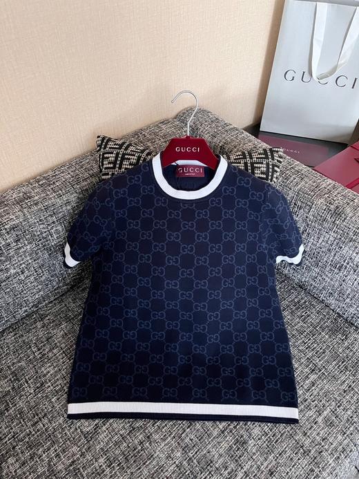 古驰 25春夏新款毛织短袖（TM） 商品图8