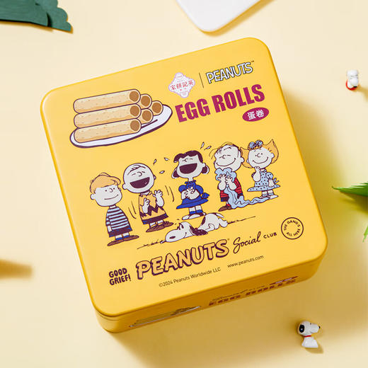 澳门英记SNOOPY鸡蛋卷240g/056735 联名款原味蛋卷 商品图0