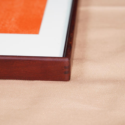 非遗传承 朱砂拓印 弘一法师书法拓片作品 商品图7