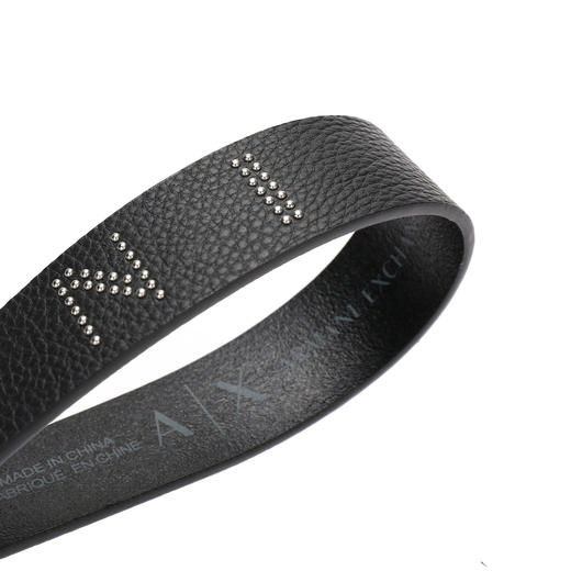 8055180592731 ARMANI EXCHANGE 女士新款钉珠字母时尚设计个性环形扣头百搭腰带 商品图2