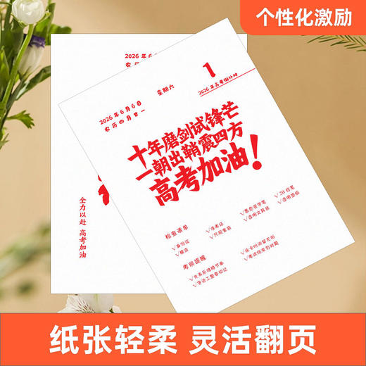 高考365天冲刺复习日历 商品图10