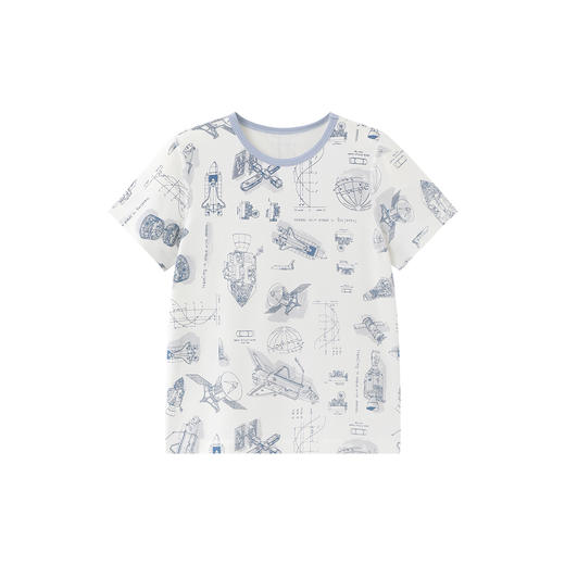 【商场同款】英氏儿童家居服睡衣四季男女童睡衣裤透气背心居家服 商品图4