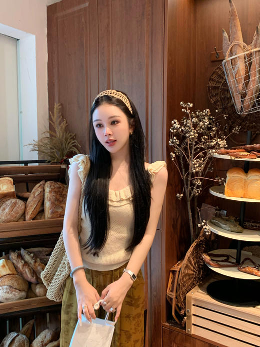 Read Nameless /挑窟针织花边上衣 2025/6/21 商品图14