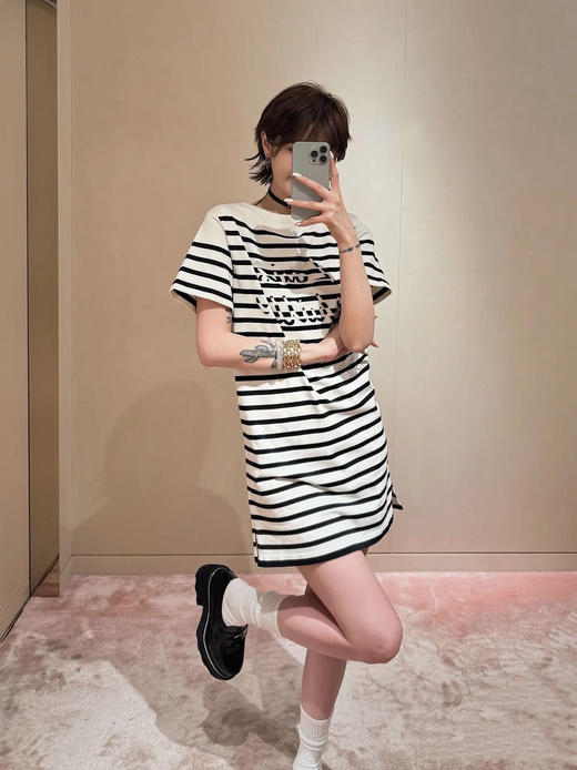 驴家25早春条纹连衣裙（TM） 商品图3