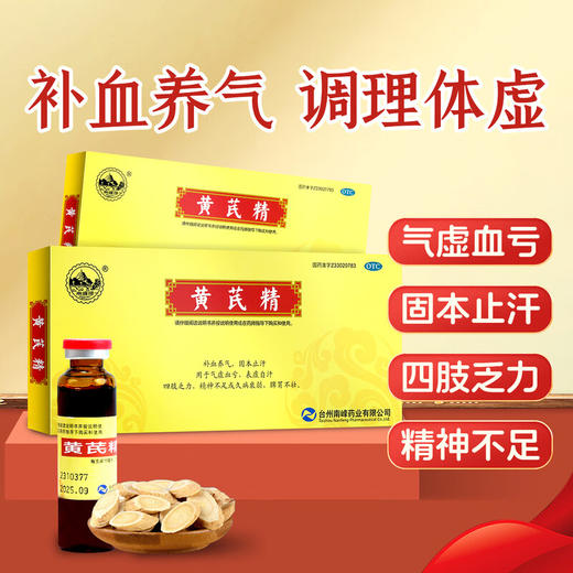 南峰牌 黄芪精10ml*10支 脾胃不壮补气四肢乏力 商品图2