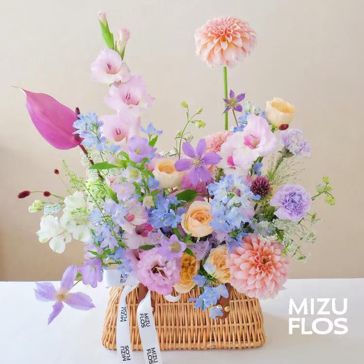 / 一篮幸福的时光/（当日随机花材 如图片效果）