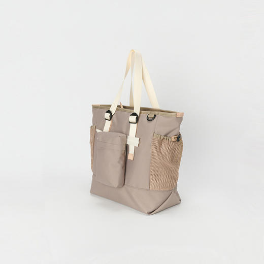 Hender Scheme 日本职人手工制尼龙皮革拼接多功能托特包 大号 商品图0