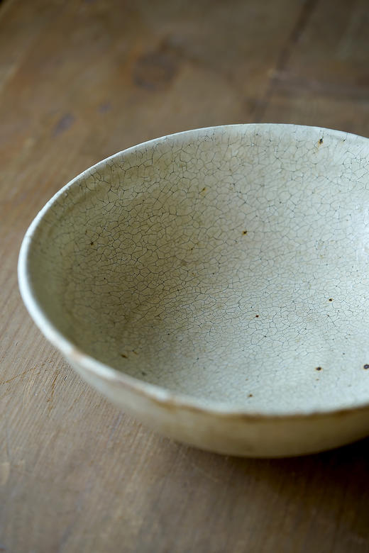 尾形笃21罅粉引｜丸钵 商品图2