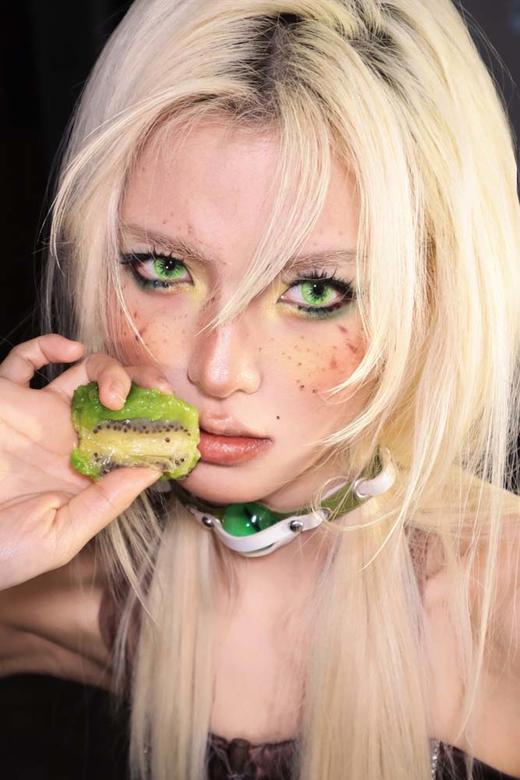 huohuocon 半年抛 猕猴桃变心  直径14.5mm着色14.0mm 商品图5