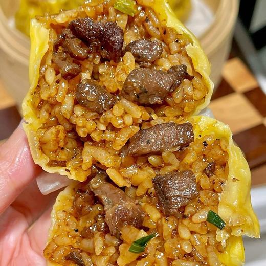 【斌哥优选】安格斯牛肉烧麦，阿根廷谷饲安格斯牛肉，脂肪纹路比德芙还丝滑，配料表干净，拿来做早餐香到脑袋嗡嗡的~ 商品图1