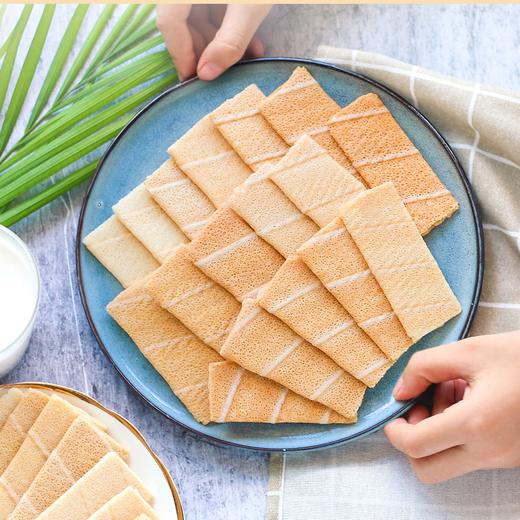 南国食品椰香薄饼403g/盒  海南特产  饼干零食小吃早餐休闲薄脆代餐 商品图0