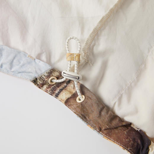 谜底短外套长袖女2025秋新品复古主题印花花苞廓形松弛253MW1039 商品图3