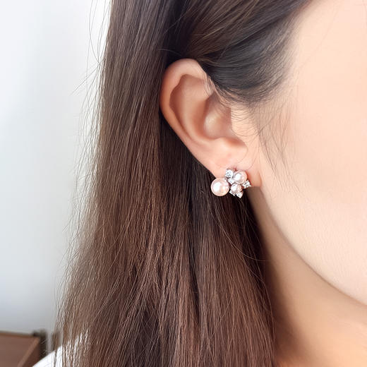 BAOFANDI 春夏新品曼塔玫瑰施家珍珠系列项链耳环【礼袋+礼盒+保养卡】-mi 商品图5