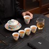 手绘万花系列 高端茶具套装 满工全瓷器手绘 商品缩略图0