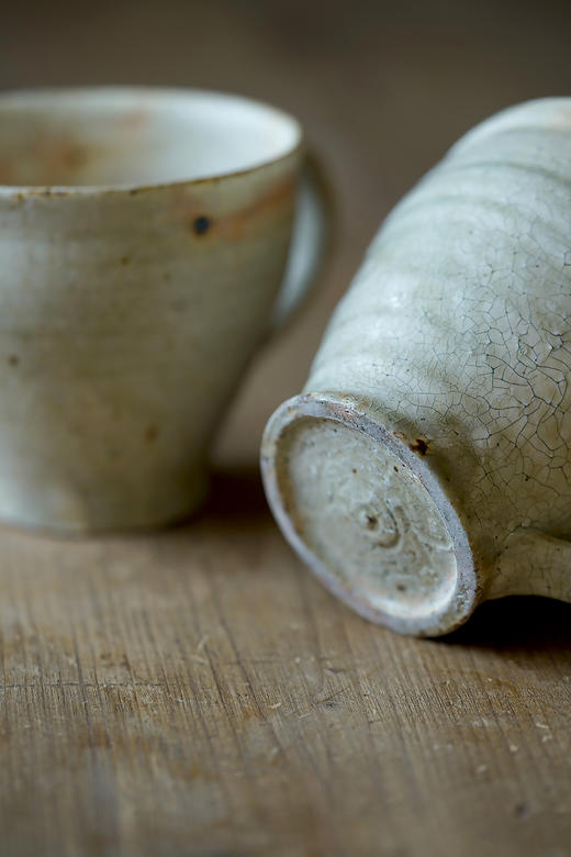 尾形笃08罅粉引｜丸mug 商品图3