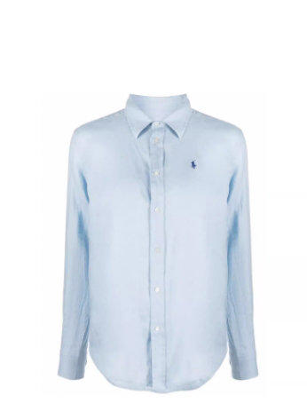 【高品质私服】【RL蓝色宽松亚麻衬衫】纯天然纤维，轻薄透气，穿着舒适有型，慵懒随性，自在无拘G1432-CC【无标出货 介意慎拍】 商品图14