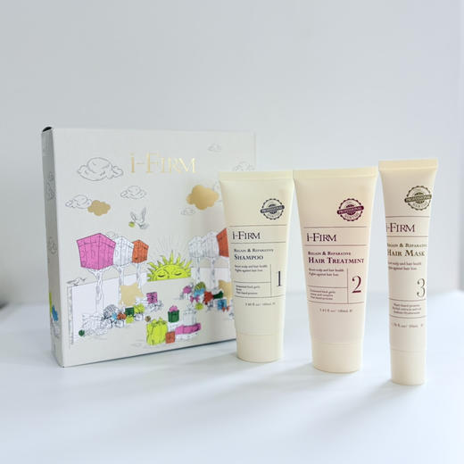 美国i-Firm焕活洗发水护发素发膜柔順护理头皮毛囊 商品图7