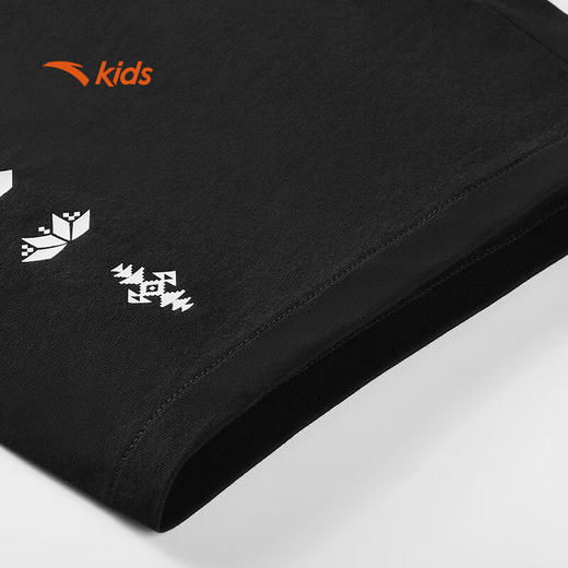 安踏儿童裤子男大童户外系列户外针织五分裤352536703 商品图2