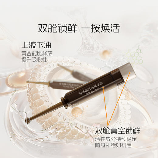【次抛精华 方便携带】YDUNVIE易科美 传明酸双舱精华液 多规格可选 商品图3