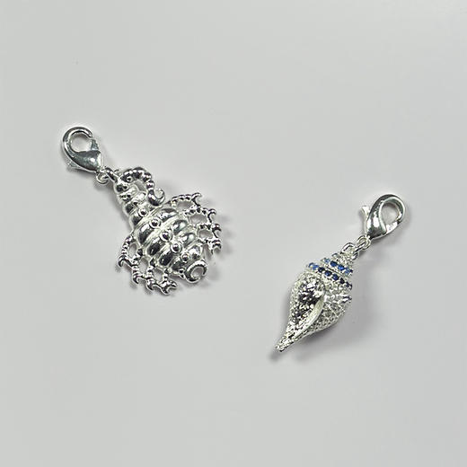 藏银款、S925纯银款蝎子吊坠挂件民族风随身手链手串挂饰配饰莲师铁蝎 商品图5