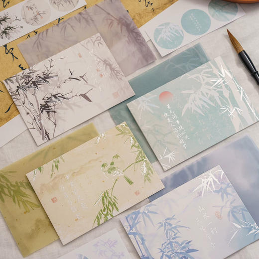 拾光信封套装原创国风系列信封 1个装（图案随机） 商品图0