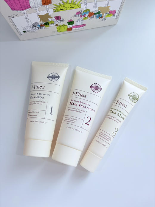 美国i-Firm焕活洗发水护发素发膜柔順护理头皮毛囊 商品图8