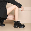 westory2024年秋冬新款优雅风厚底粗跟百搭短靴切尔西S24DS84831 商品缩略图3