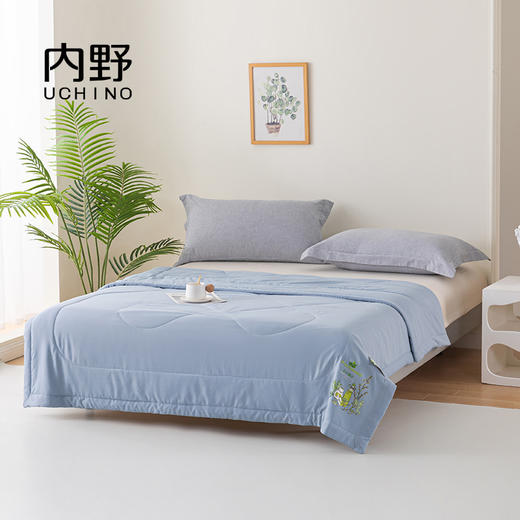 内野云水蓝蕲艾草养生被HU-HY01B20-A 商品图0