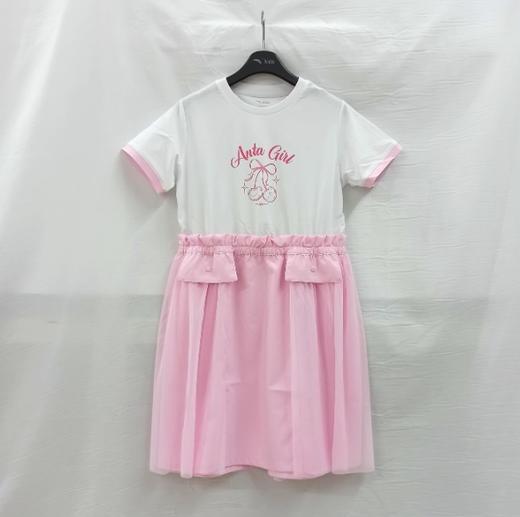 安踏儿童2025夏季新款女大童时尚潮流系列运动连衣裙362538302 商品图1