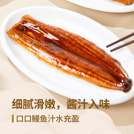 【热卖推荐】川鳗王 无抗 蒲烧鳗鱼   鲜活小鳗 刺软不腥  A级烤鳗 出口品质 商品图8