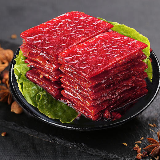 【吃肉就要坦荡荡，就好这一口！】味滋源猪肉脯100g/袋 原味零食猪肉干 熟食特产肉类 休闲解馋小吃-QQ 商品图1